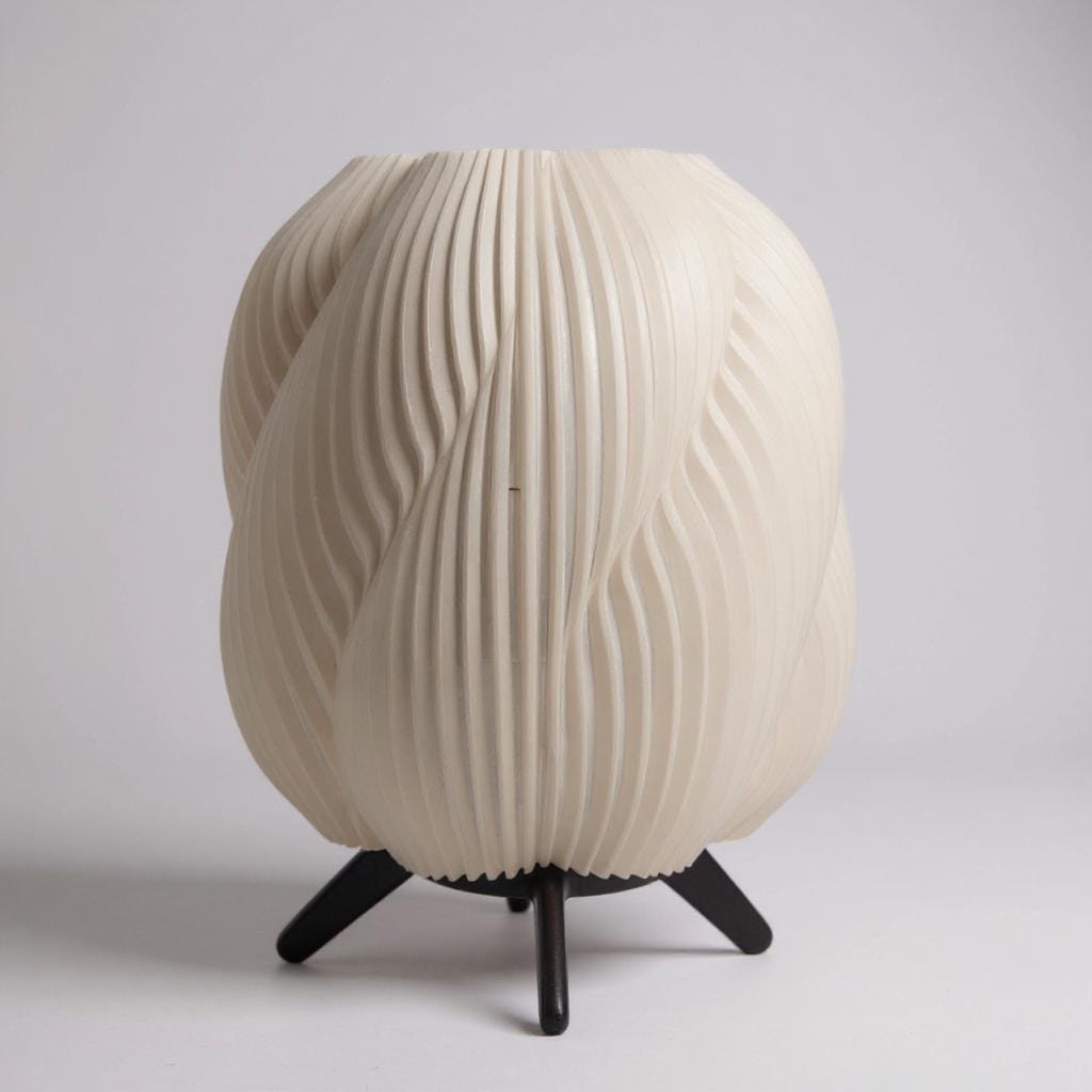 LumaTwist Lamp: Modern 3D Printed Ambient Light