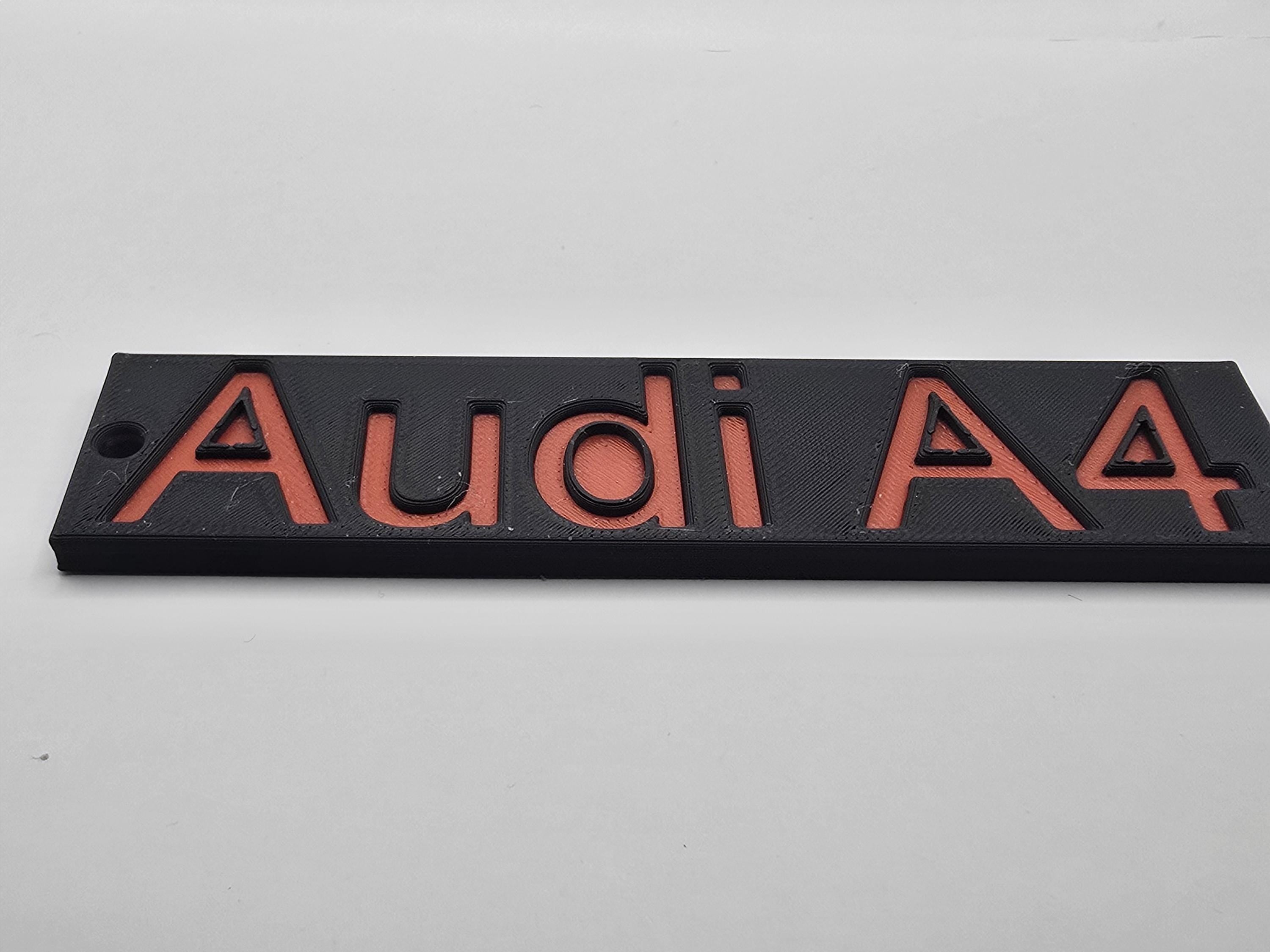 3D Printed A4 JetTag Keychain