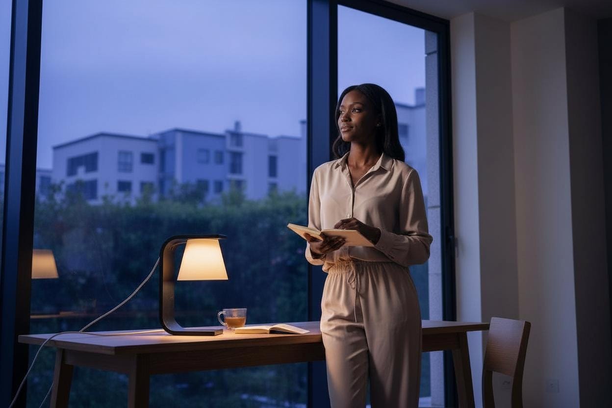 ArcGlow Lamp: 3D Printed Minimalist Desk Lamp