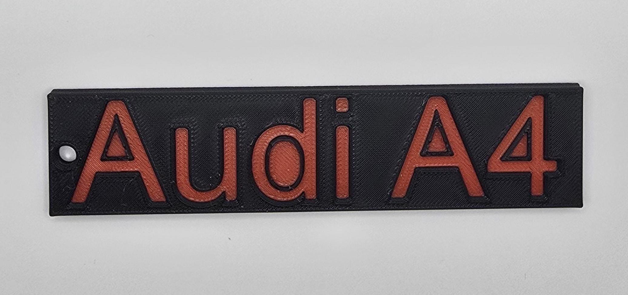 3D Printed A4 JetTag Keychain