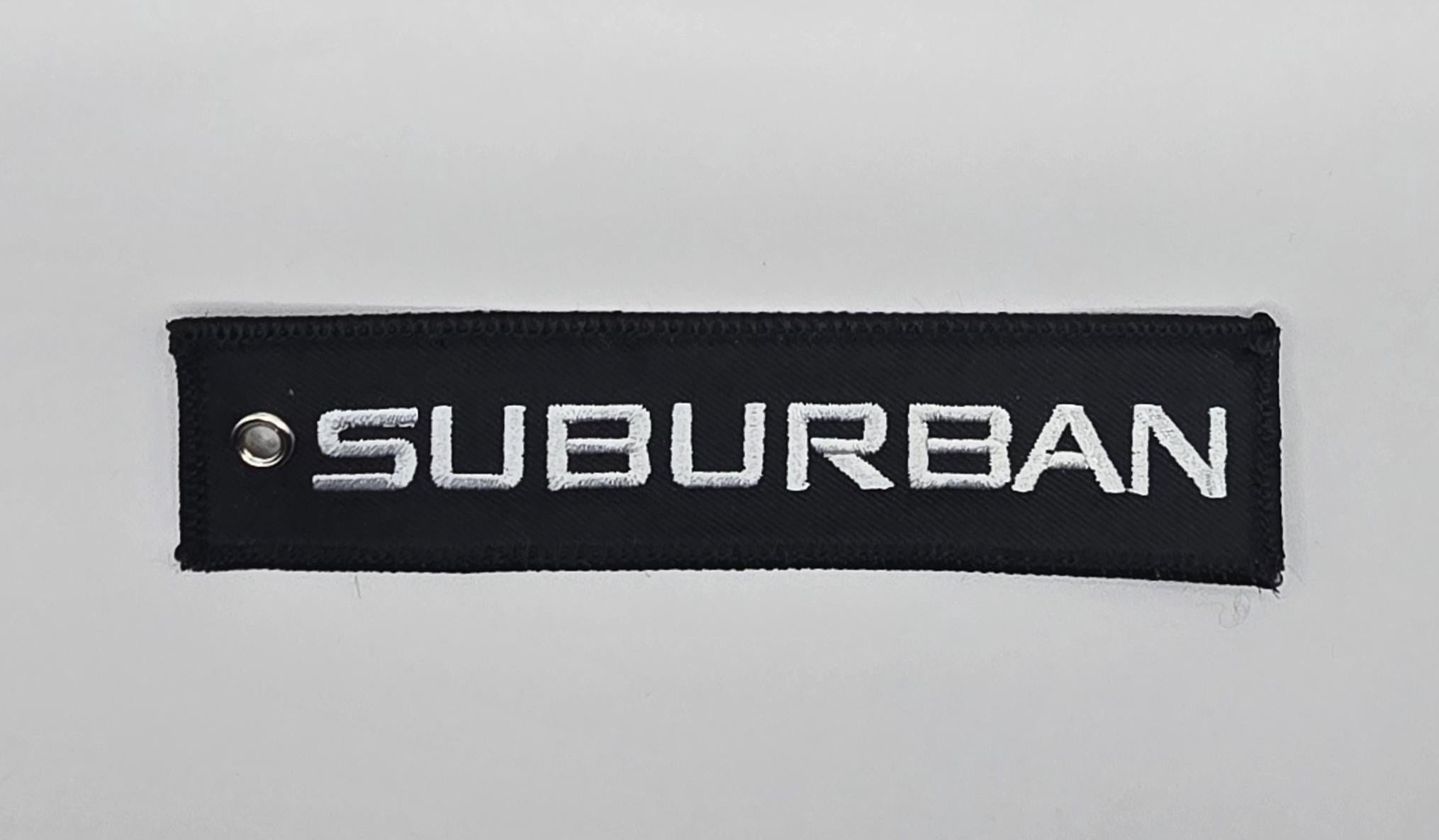 Suburban JetTag Keychain